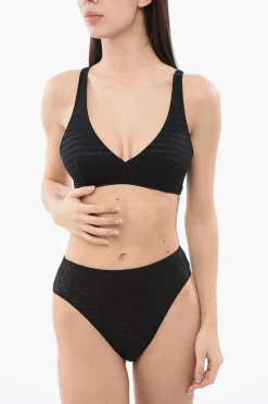 Discount Reggiseno Triangolo con Logo All Over Donna Intimo