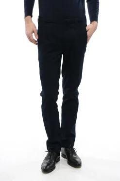 Sale ROAD TO EXCELLENCE Pantaloni Chino in Cotone Stretch Uomo Pantaloni