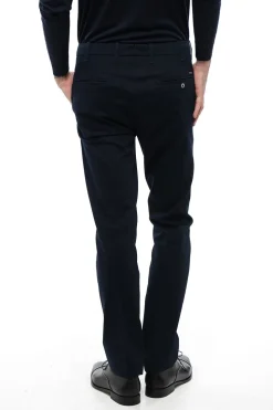 Sale ROAD TO EXCELLENCE Pantaloni Chino in Cotone Stretch Uomo Pantaloni