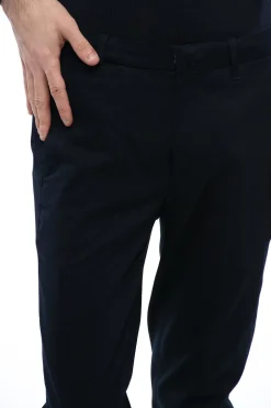 Sale ROAD TO EXCELLENCE Pantaloni Chino in Cotone Stretch Uomo Pantaloni