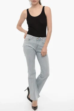 Sale RODEO WEAR Jeans Bootcut ELVIS in Denim Stretch 24cm Donna Jeans