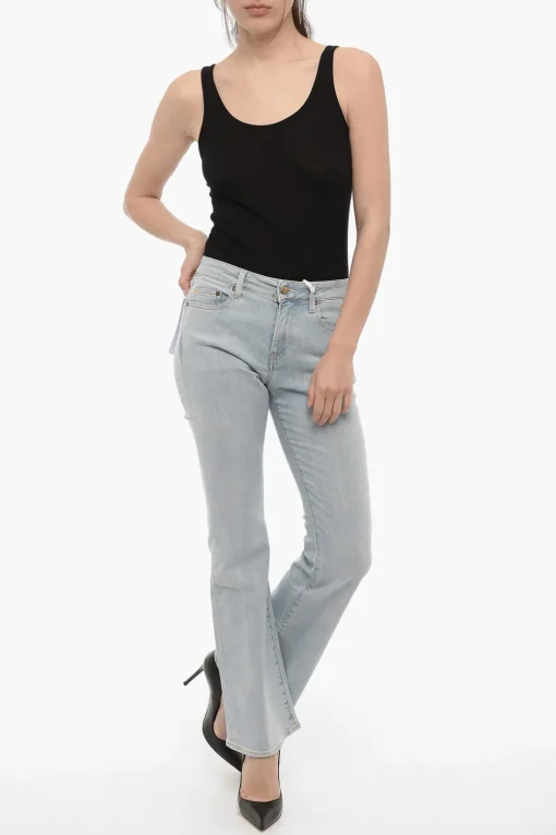 Sale RODEO WEAR Jeans Bootcut ELVIS in Denim Stretch 24cm Donna Jeans
