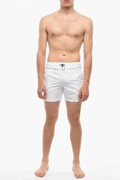 Sale RUE ST-GUILLAUME Costume da Bagno Boxer BASIC in Tinta Unita con 3 Tasche Uomo Costumi Da Bagno