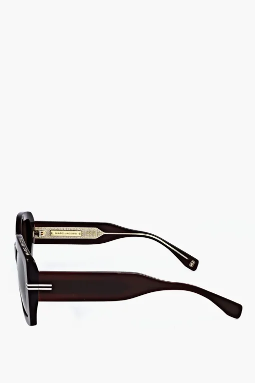 RUNAWAY Occhiali da Sole Rectangular con Lenti Sfumate>Marc Jacobs Online