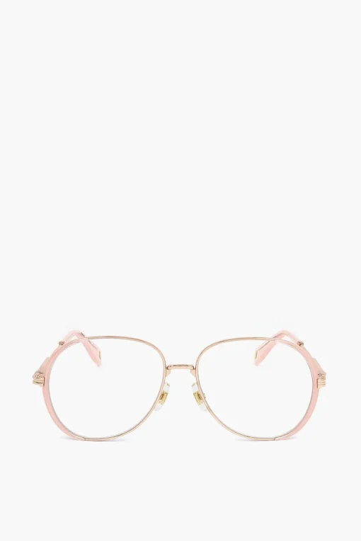 RUNAWAY Occhiali da Vista non Graduati con Montatura in Metallo>Marc Jacobs Online