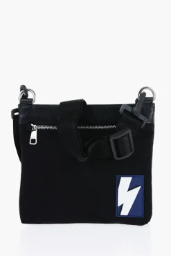 Sacoche in Nylon con Tracolla Removibile>Neil Barrett Outlet