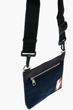 Fashion Sacoche in Nylon con Tracolla Removibile Uomo Borse A Spalla