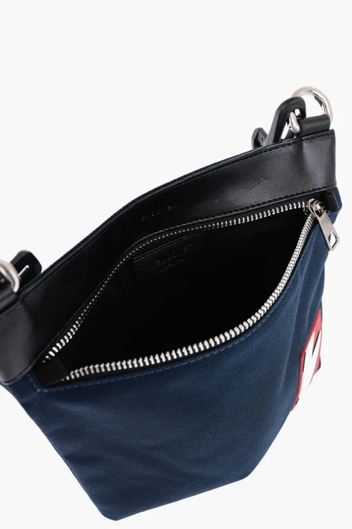 Fashion Sacoche in Nylon con Tracolla Removibile Uomo Borse A Spalla