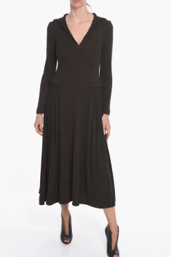 SALON 01 Maxi Abito a Maniche Lunghe in Jersey></noscript>Bottega Veneta Online