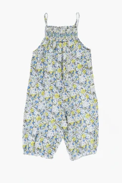Best Salopette LILISY in Cotone Leggero a Fantasia Floreale Abbigliamento