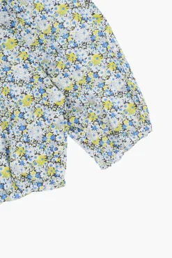Best Salopette LILISY in Cotone Leggero a Fantasia Floreale Abbigliamento