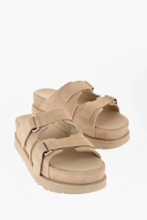 Fashion Sandali a Doppia Fibbia GOLDENSTAR In Suede Donna Ballerine|Scarpe Basse