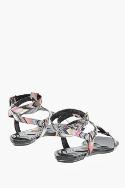 Sandali FILICUDI in Canvas Motivo Zig Zag>Missoni Fashion