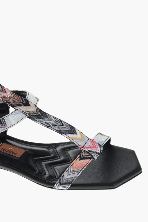 Sandali FILICUDI in Canvas Motivo Zig Zag>Missoni Fashion