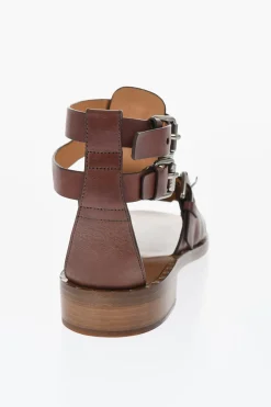 Sandali In Pelle Con Fibbie>Church's Outlet
