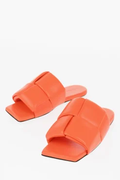 Sandali in Pelle Intrecciata a Tinta Unita>Bottega Veneta Clearance