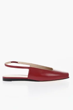 Sale Sandali In Pelle Slingback Donna Ballerine|Scarpe Basse