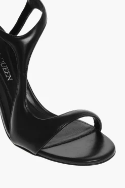 Sandali in Pelle SUPPLENESS con Tacco a Spillo 10cm></noscript>Alexander McQueen Online