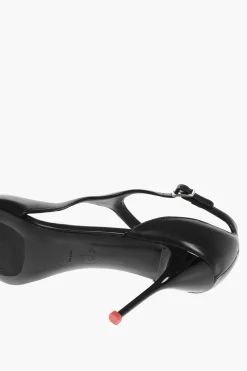 Sandali in Pelle SUPPLENESS con Tacco a Spillo 10cm></noscript>Alexander McQueen Online