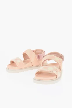 Sandali JAMIE a Quadri con Chiusura in Velcro>Burberry KIDS Sale