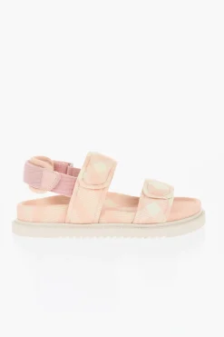 Sandali JAMIE a Quadri con Chiusura in Velcro></noscript>Burberry KIDS Sale