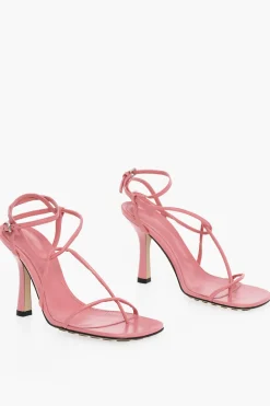 Outlet Sandali THE LINE in Pelle 9cm Donna Scarpe Con Tacco