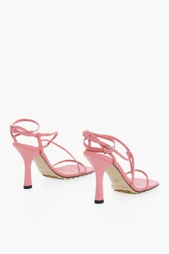 Outlet Sandali THE LINE in Pelle 9cm Donna Scarpe Con Tacco