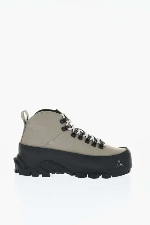Best Scarpe da Trekking CVO in Canvas con Suola Vibram Uomo Stivali
