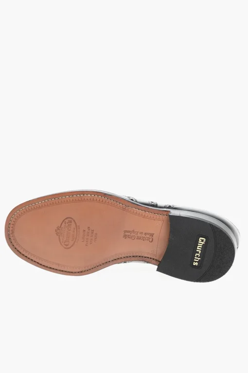 Scarpe Derby BURWOOD In Pelle spazzolata Con Dettagli brogues>Church's New