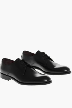 Scarpe Derby In Pelle Spazzolata>Corneliani Hot