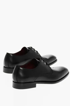 Scarpe Derby In Pelle Spazzolata>Corneliani Hot