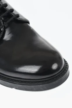 Scarpe Derby in Pelle Spazzolata a Tinta Unita></noscript>Corneliani Clearance