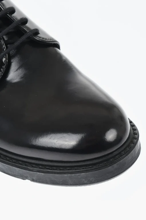 Scarpe Derby in Pelle Spazzolata a Tinta Unita>Corneliani Clearance