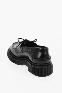 Scarpe Derby TYPE 174 In Pelle con Suola Pieghettata>Adieu Clearance