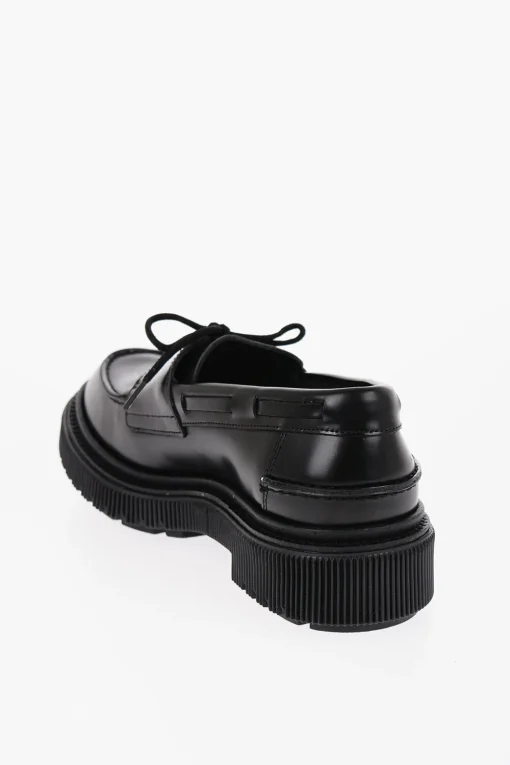 Scarpe Derby TYPE 174 In Pelle con Suola Pieghettata>Adieu Clearance