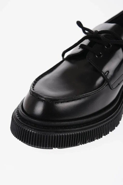 Scarpe Derby TYPE 174 In Pelle con Suola Pieghettata>Adieu Clearance