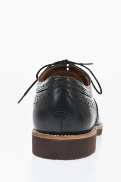 Scarpe Oxford Full Brogues in Pelle>Corneliani New