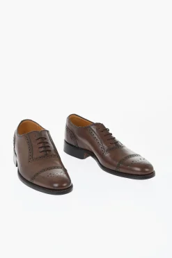 Scarpe Oxford Semi Brogues in Pelle>George Webb Clearance