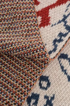Sciarpa in Misto Alpaca con Dettagli a Contrasto>Dsquared2 Sale