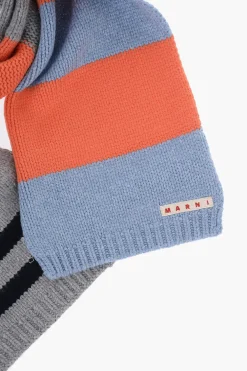 Discount Sciarpa in Misto Lana a Righe Bambino Accessori|Accessori