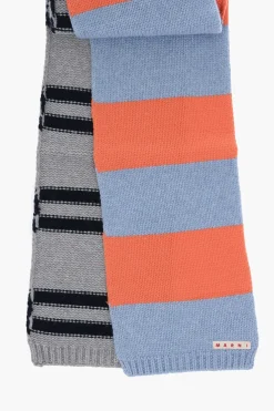 Discount Sciarpa in Misto Lana a Righe Bambino Accessori|Accessori