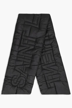 Discount Sciarpa in Nylon a Tinta Unita Imbottita Donna Sciarpe E Foulard