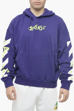 Online SEASONAL Felpa Boxy OPPOSITE ARROW con Cappuccio Uomo Felpe
