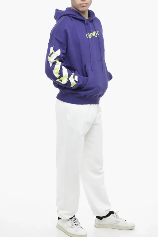 Online SEASONAL Felpa Boxy OPPOSITE ARROW con Cappuccio Uomo Felpe