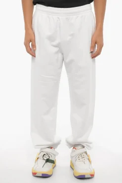 SEASONAL Joggers in Cotone Garzato con Dettagli a Contrasto>Off-White Hot
