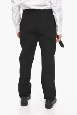SEASONAL Pantaloni in Lana BUCKLE DRY con Cintura>Off-White Hot