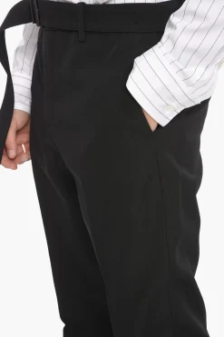 SEASONAL Pantaloni in Lana BUCKLE DRY con Cintura></noscript>Off-White Hot