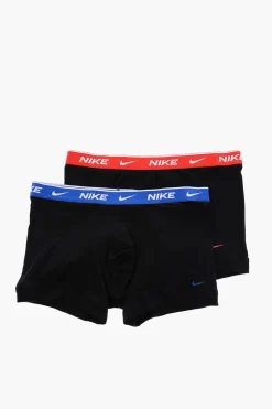 Hot Set 2 Boxer con Banda Logata in Vita Uomo Intimo