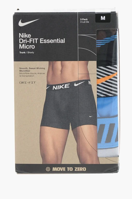 Set 3 Boxer Dri-Fit con Banda Elastica Logata>Nike Discount