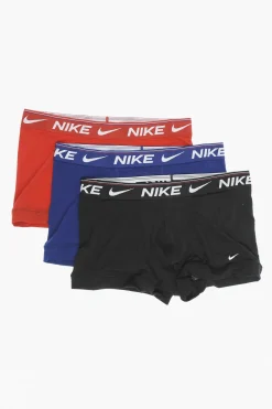 Best Set 3 Boxer Dri-Fit con Banda Elastica Logata Uomo Intimo